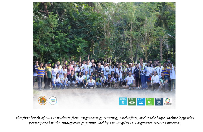 Misamis University NSTP Grows 500 Narra Seedlings